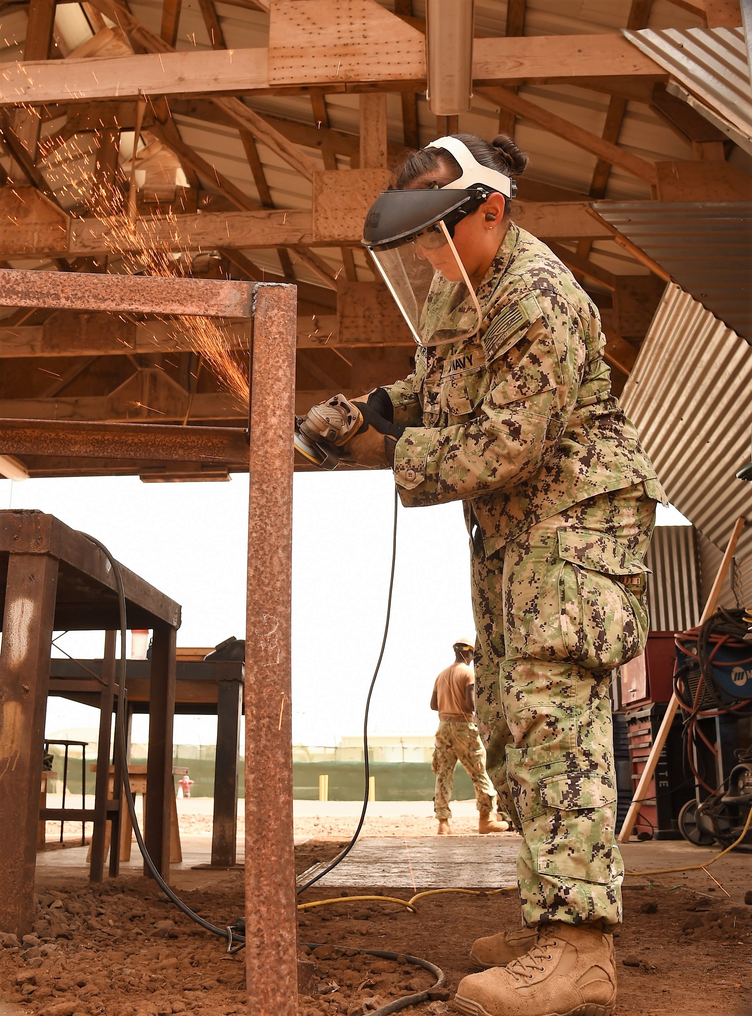 Seabees of CJTF-HOA keep the mission moving with tools of the trade