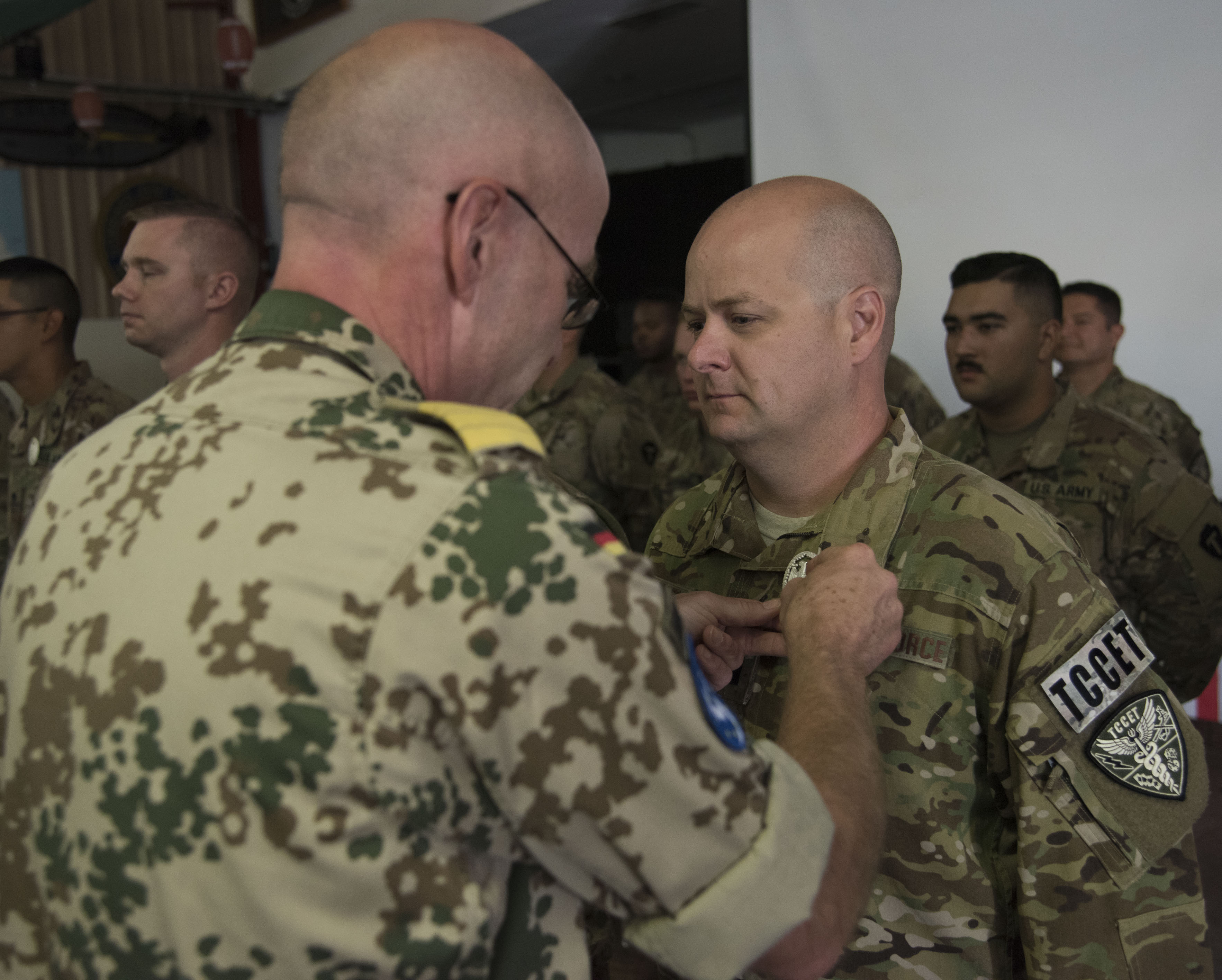 Members Of Cjtf-hoa Strive For Gold During German Military Challenge In 