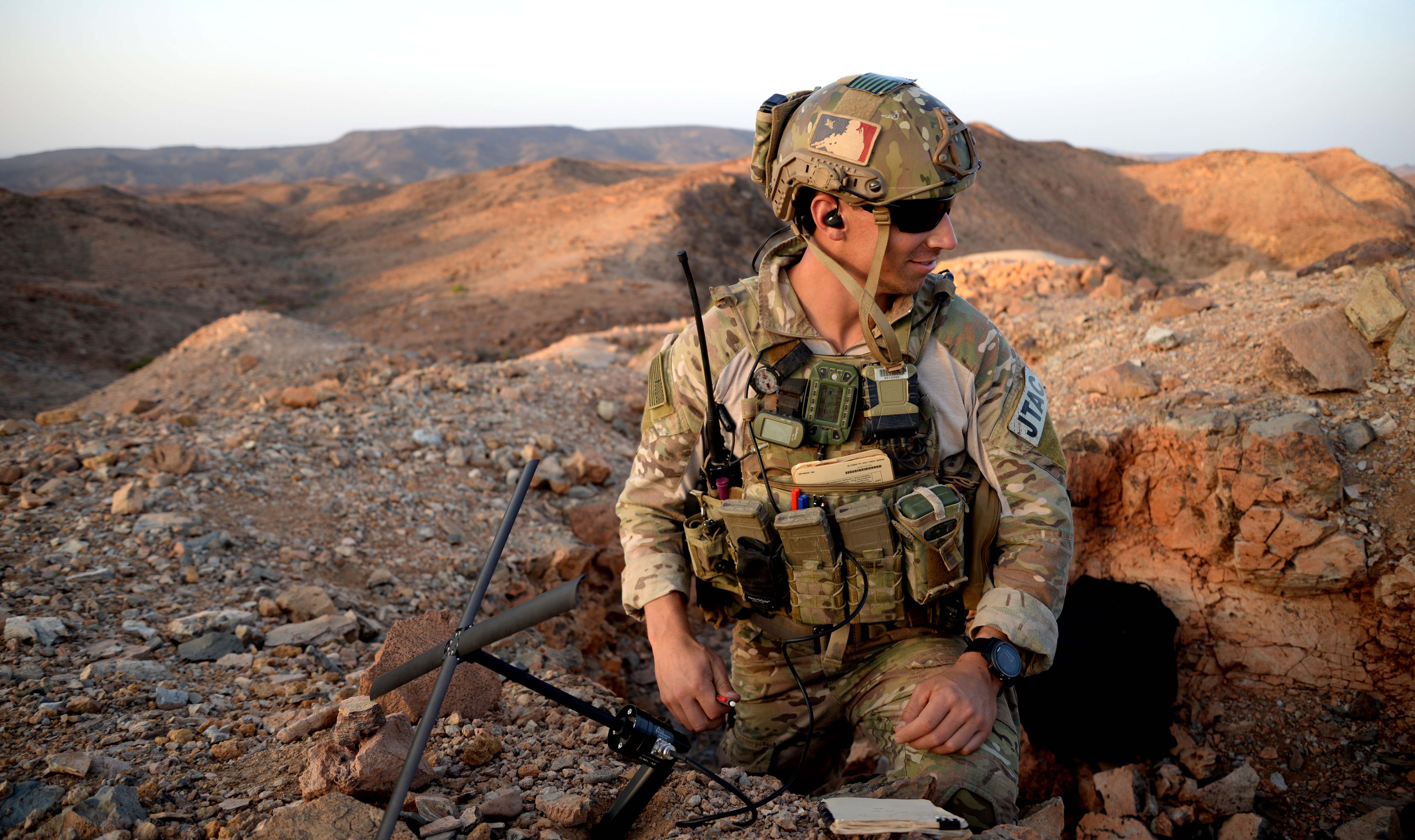 U.S. Tactical Air Control Party, French Aviators Practice Clearing ...