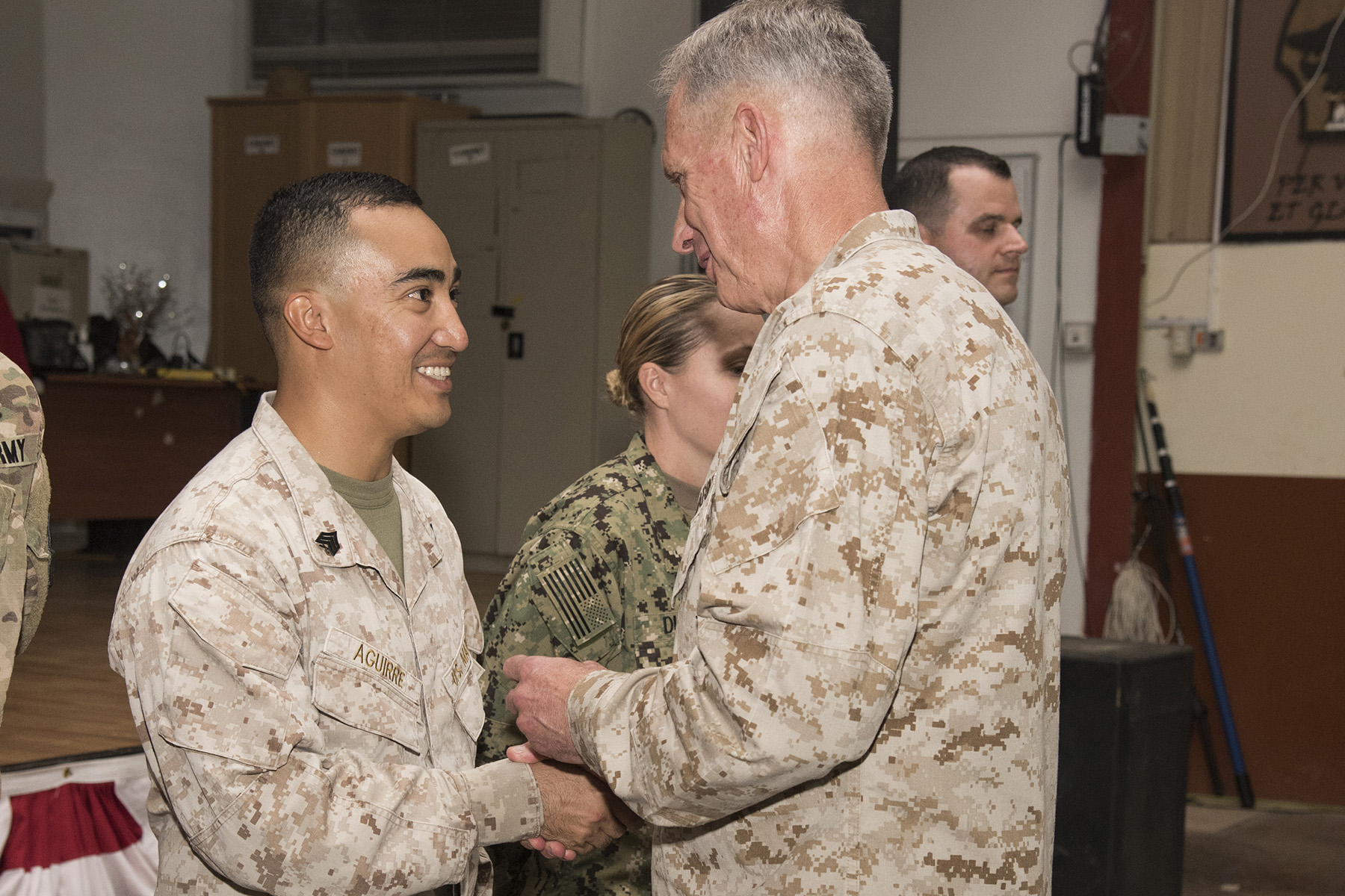 Commander, U.S. Africa Command, U.S. Marine Corps Gen. Thomas D ...