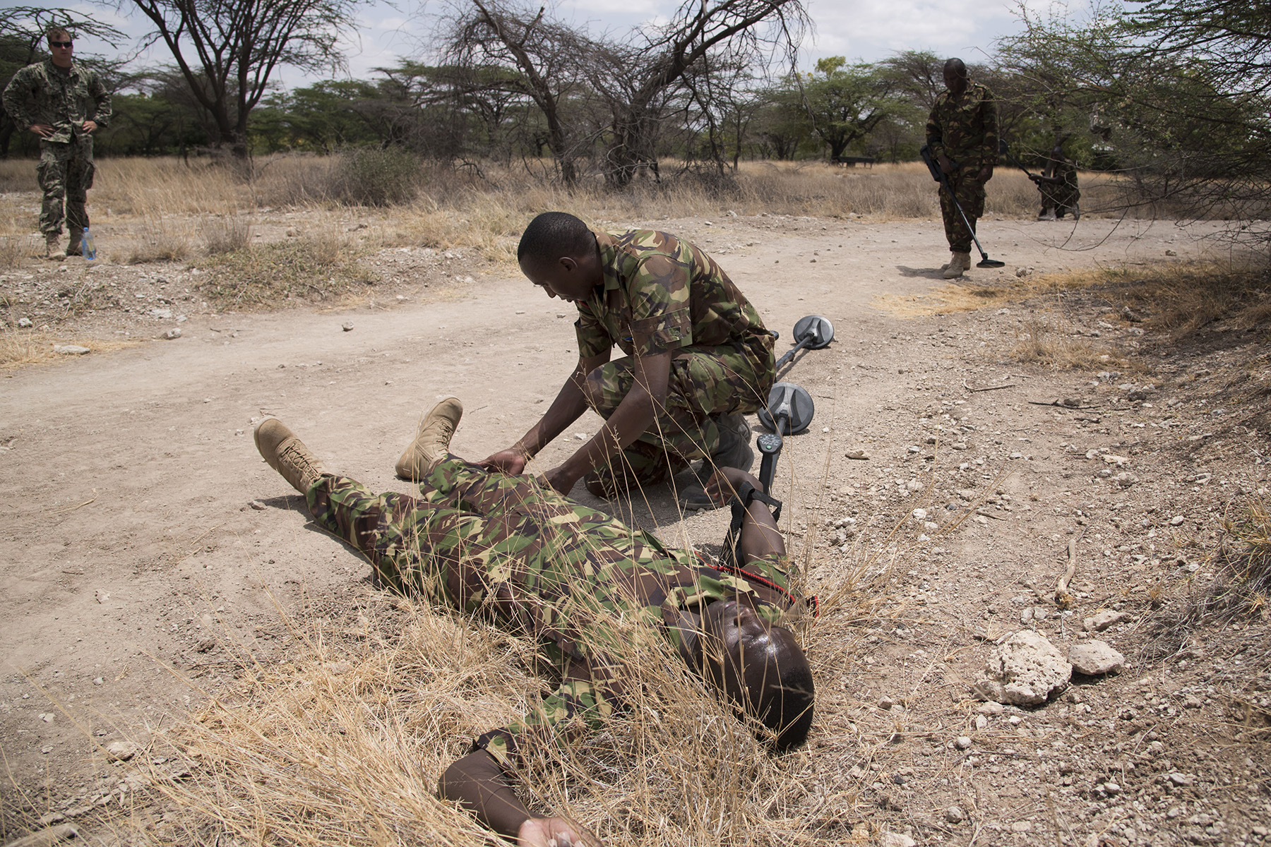 Task Force Sparta holds medical training with Kenyan Defense Forces ...