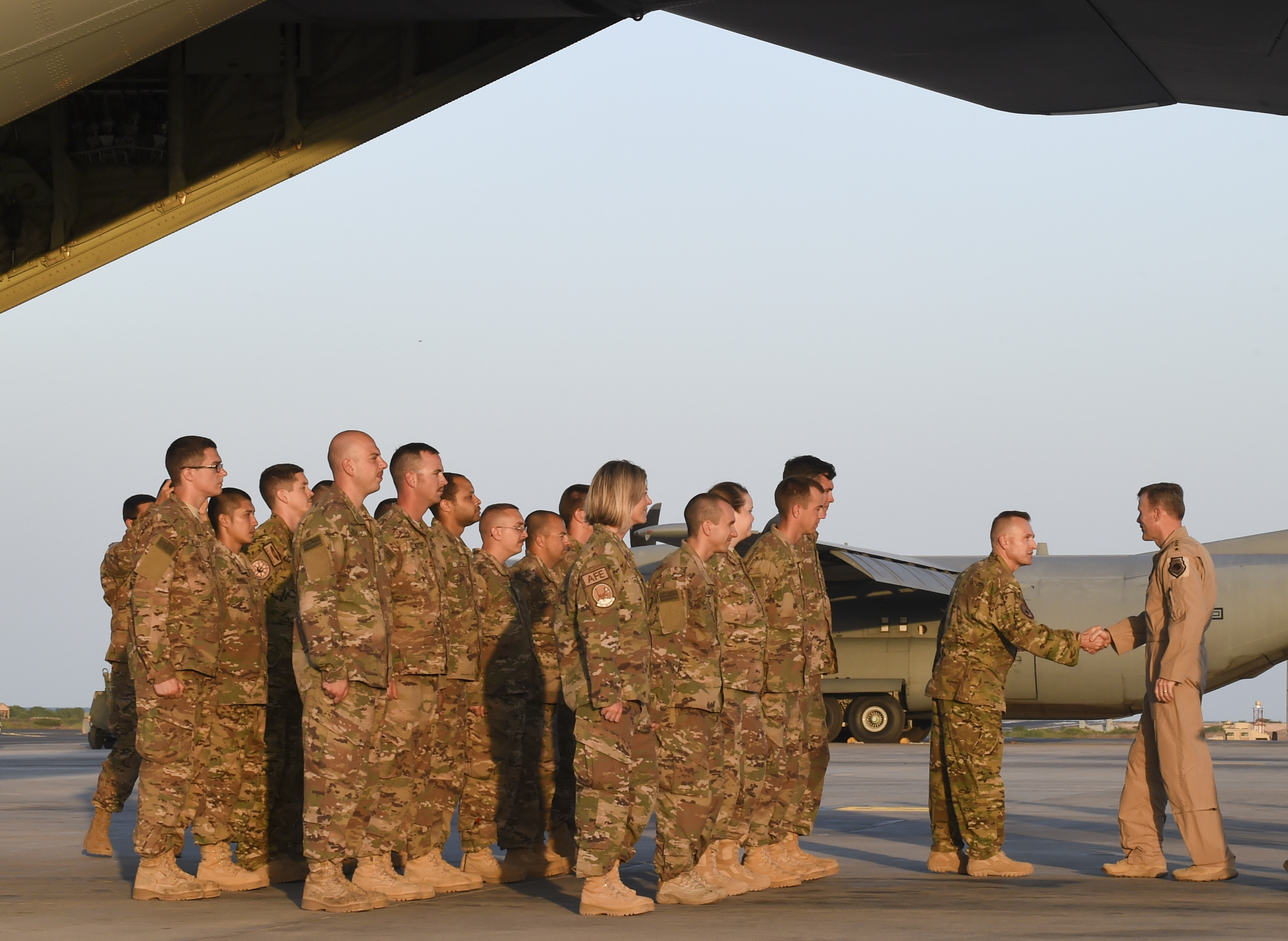 USAFE-AFAFRICA commander visits Airmen in Djibouti | Combined Joint ...