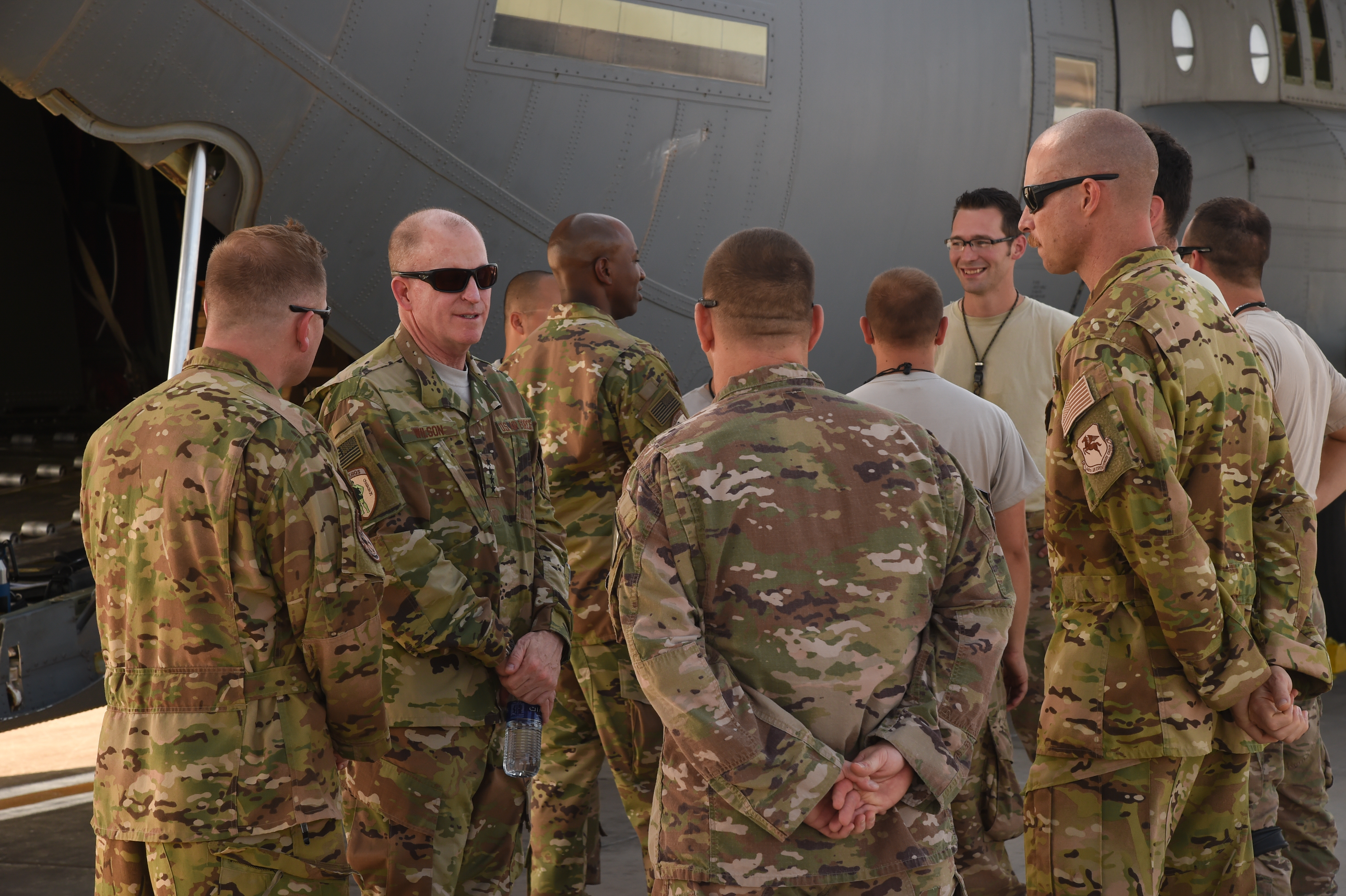 VCSAF and CMSAF visit Airmen in Djibouti | Combined Joint Task Force ...