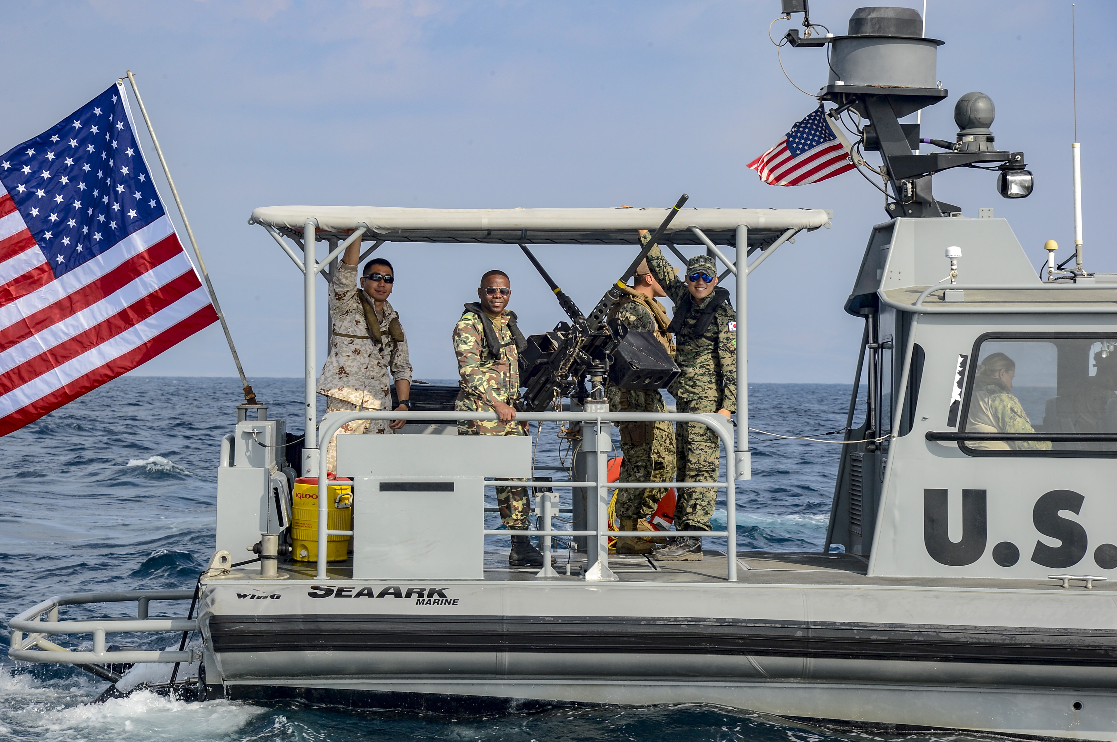 CJTF-HOA Foreign Liaison Officers observe U.S. Navy Maritime Security ...