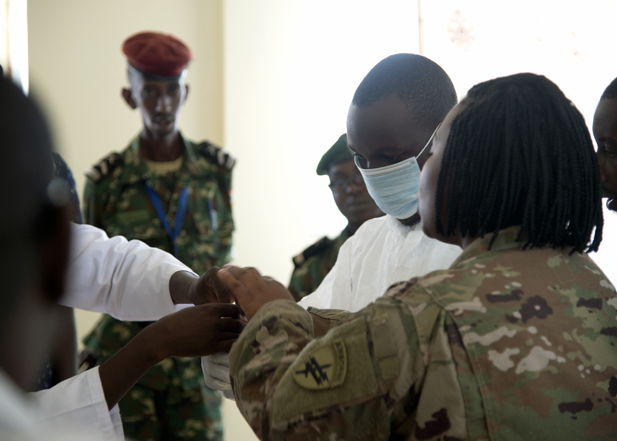 CJTF-HOA, Kamenge Military Hospital partner for Ebola ...